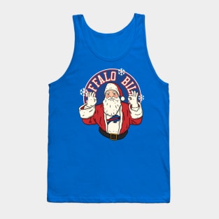 Santa Claus Loves Buffalo Bills Tank Top